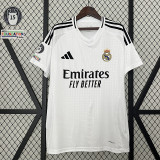 24/25 RMA  Home Long sleeve Fans Soccer Jersey （长袖）