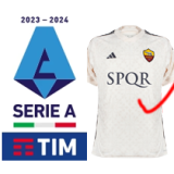 23/24 Roma Away Fans Soccer Jersey (Print SPQR)