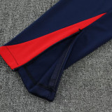 25/26 PSG Red Ｇrid Half Pull Tracksuit (半拉链)