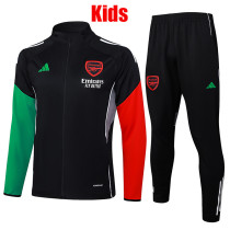 25/26  ARS Black Green  Kids Jacket Tracksuit#E2552 童装