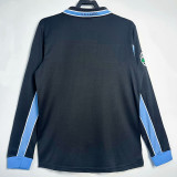1998/1999 Lazio Away Long Sleeve Retro Soccer Jersey