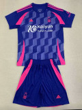 24/25 Nottingham Forest Away  Kids Soccer Jersey