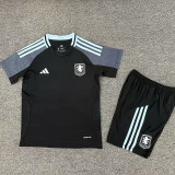 25/26  Aston Villa Away Kids  Soccer Jersey