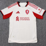 25/26 LIV Away Player Version Soccer Jersey&Black pants