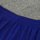 24/25  Brazil White Blue WaveTank top and shorts suit