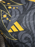 24/25 RMA Black Pattern Player Version Soccer Jersey