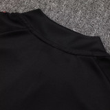 25/26 LIV Black Half Pull Kids Tracksuit  (童装、半拉链)