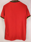 2020 Belgium Home Red  Retro Soccer Jersey