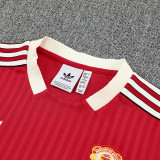 25/26 Man Utd Retro Red Tank top and shorts suit
