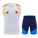 26/27 Colombia White Tank top and shorts suit
