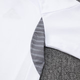 25/26  RMA White Half Pull Tracksuit #B2505 (半拉链)