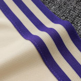 25/26  RMA Retro Light Yellow Half Pull Tracksuit #B2536 (半拉链)