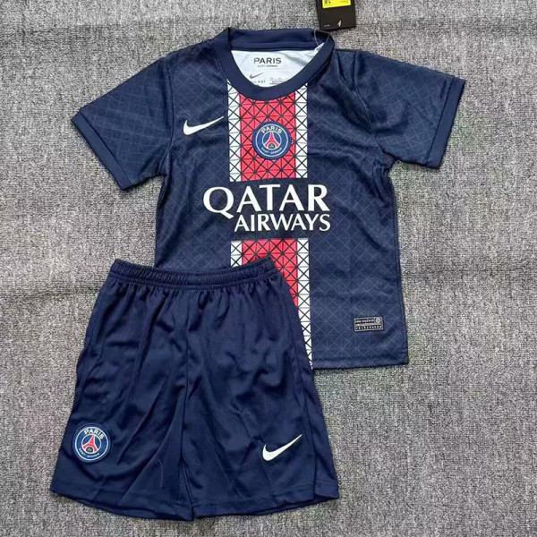 25/26 PSG Home Kids Soccer Jersey