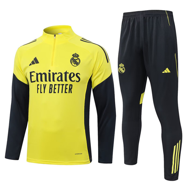 25/26 RMA Yellow Half Pull Tracksuit #B2559(半拉链)