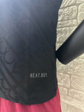 24/25 RMA Black Steel Pattern Edition Player Version Soccer Jersey