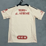 24/25 Tigres UANL Beige Special Edition Fans Soccer Jersey