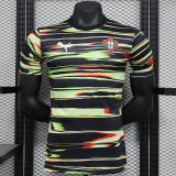 25/26 Portugal Green Black  Player Version Training shirts