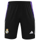 24/25 RMA Black (Purple Edge)  Training Shorts Pants (紫边）