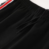 25/26  Man Utd Black&Red Retro Edition Jacket Tracksuit