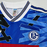 1993/1994 Schalke 04 Home  Retro  Soccer Jersey