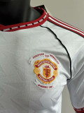 25/26  Man Utd  Leisure  Edition White Player Version Soccer Jersey