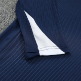 25/26  INT Royal Blue  Player Version Half Pull Tracksuit  (半拉链)