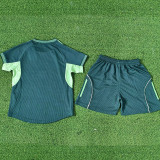 25/26   Algeria Green Player Version  Kids Soccer Jersey#A37