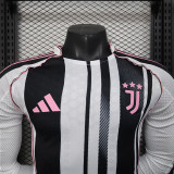 25/26 JUV Home  Player Version Long Sleeve Soccer Jersey
