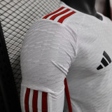 24/25 Flamengo Away  Long Sleeve Player Version Soccer Jersey