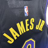 24/25 LAKERS JAMES JR.#9 Royal Blue City Edition Top Quality Hot Pressing NBA Jersey