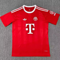 25/26  Bayern Goalkeeper Red Fans Soccer Jersey
