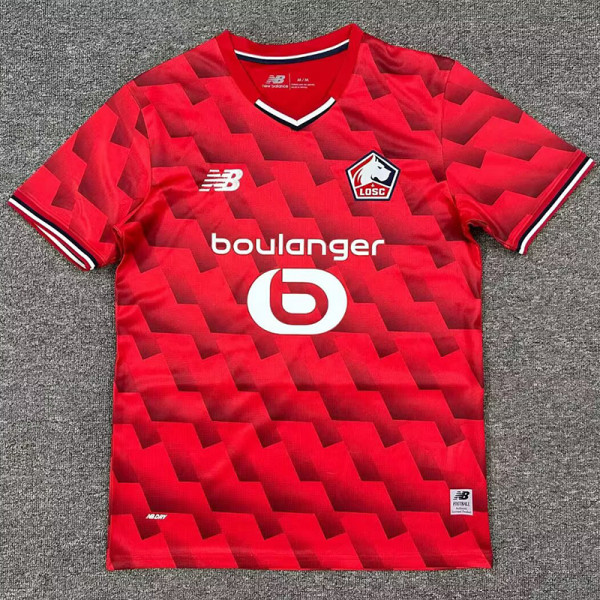 25/26 Lille Home Fans Soccer Jersey