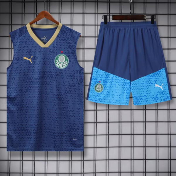 24/25  Palmeiras BlueTank top and shorts suit