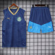 24/25  Palmeiras BlueTank top and shorts suit