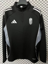 25/26 Granada Black Half Pull Tracksuit (半拉链)