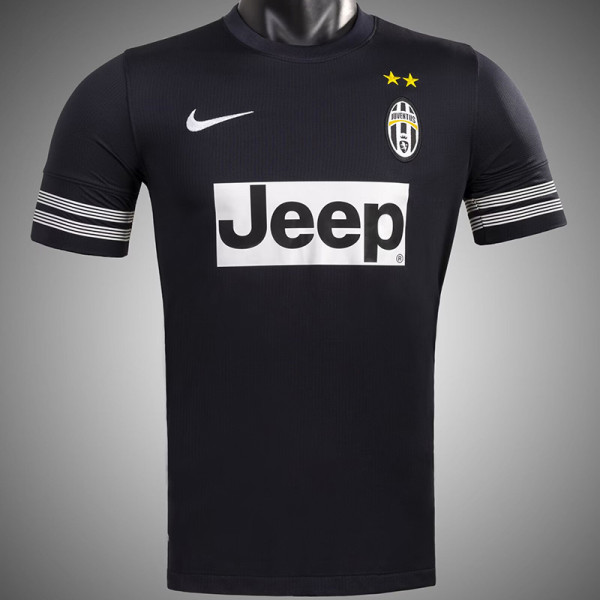 2012 /2013JUV Black Retro Soccer Jersey(两颗星）