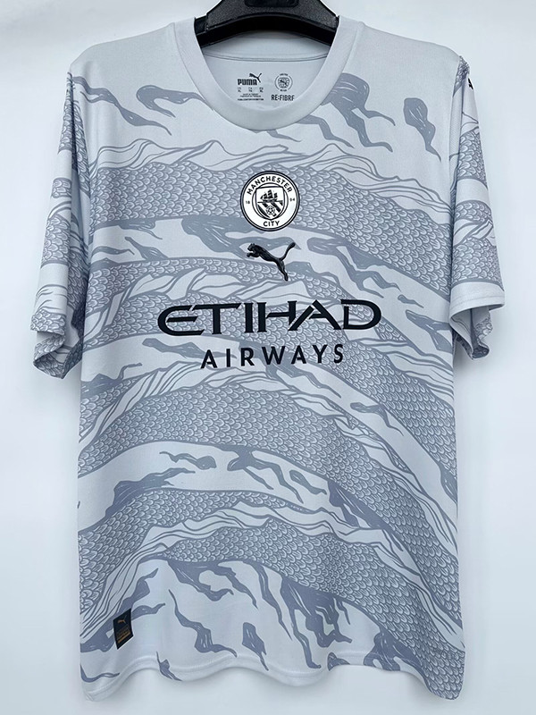 2024 Man City Dragon Year Special Edition 1：1 Fans Soccer Jersey（龙年）
