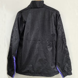 25/26 BAR Black Snakeskin Embroidery windbreaker