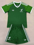 25/26 Mexico Goalkeeper Green Kids Soccer Jersey