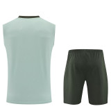 25/26  CHE Light Green Tank top and shorts suit