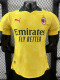 25/26 ACM Special Edition Yellow Player Version Soccer Jersey