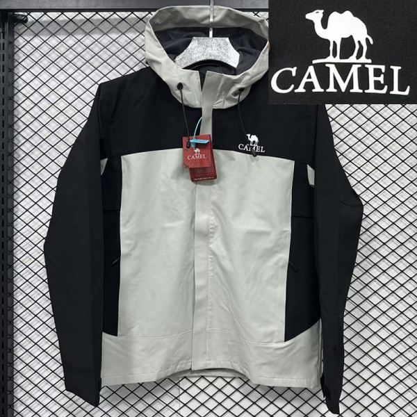 24/25 F705 CAMEL Black &White Single Layer Hooded Windbreaker (连帽）