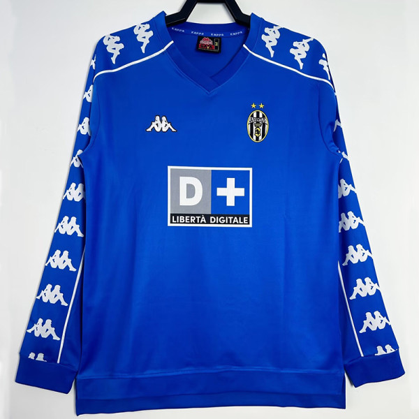1999/2000 JUV Away  Long Sleeve Retro Soccer Jersey