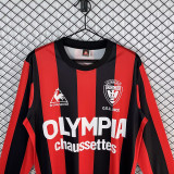 1997/1998 Nice Home Long Sleeve Retro Soccer Jersey