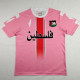 24/25 Palestine Pink Arabic  Fans Soccer Jersey