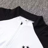 24/25  Germany White Half Pull Tracksuit  (半拉链)