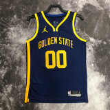 22/23 WARRIORS KUMINGA #00 Royal blue Top Quality Hot Pressing NBA Jersey (Trapeze Edition)