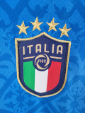 2000 Italy Home Blue Retro Soccer Jersey