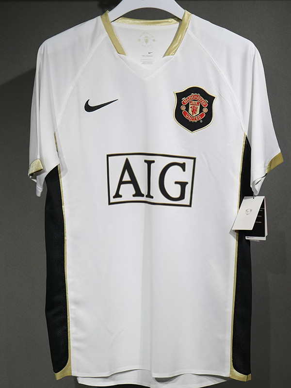 2006/2007 Man Utd Away Player Version Retro Soccer Jersey球员