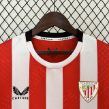 24/25 Bilbao Home Fans Soccer Jersey